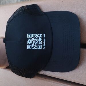 Fort Riley Family & MWR Rick Roll QR Code Tucker Mesh Snapback Hat Cap